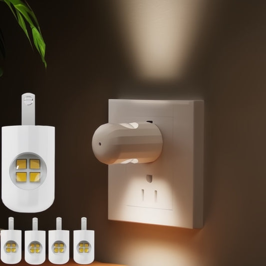 Zacht LED Nachtlampje Stopcontact: Warm Licht & Veiligheid in Huis