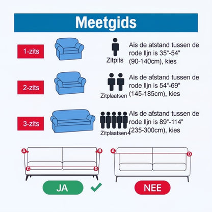 Bankhoes — feestelijke bescherming voor gezellige uren