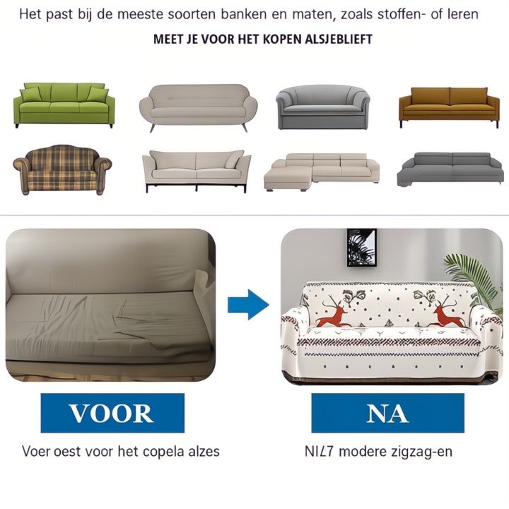 Bankhoes — feestelijke bescherming voor gezellige uren