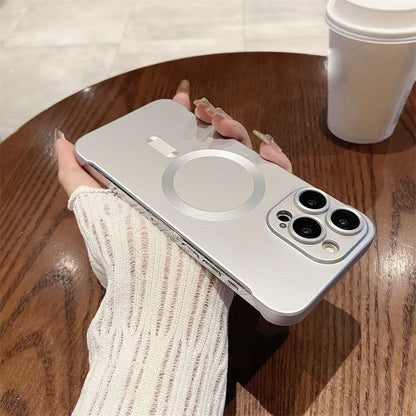 Randloos iPhone-hoesje met magnetische grip