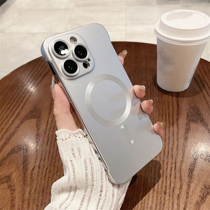 Randloos iPhone-hoesje met magnetische grip