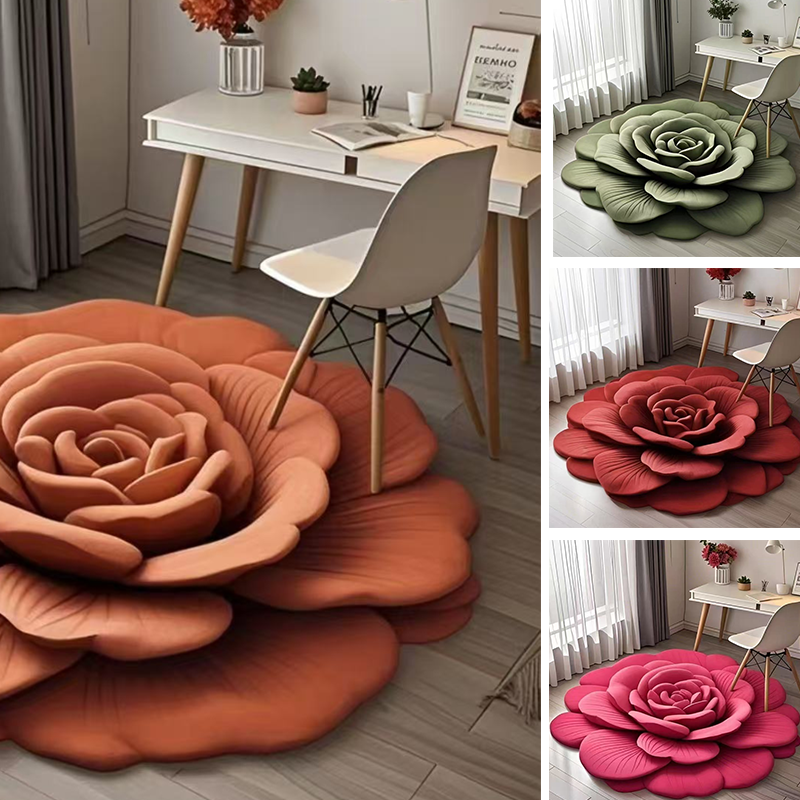 ⏳Time-limited Special⌛ Floral Plush & Diatomaceous Earth Floor Mat Mivoza Deutschland