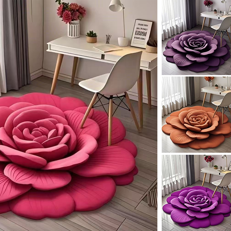 ⏳Time-limited Special⌛ Floral Plush & Diatomaceous Earth Floor Mat Mivoza Deutschland