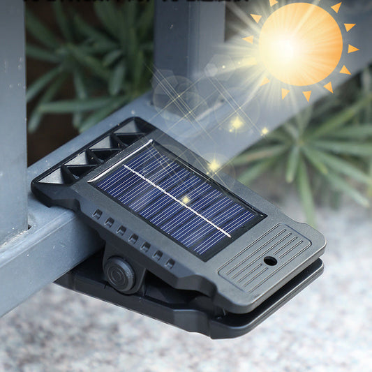 Zonne-cliplamp met bewegingssensor — eenvoudige verlichting voor tuin en kas