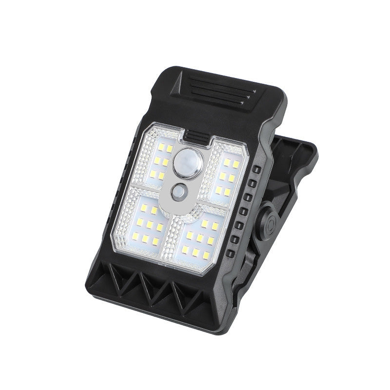 Zonne-cliplamp met bewegingssensor — eenvoudige verlichting voor tuin en kas