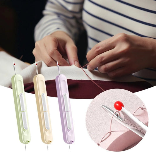 2-in-1 draadinrijger met tornmesje - Compact en praktisch (1+1 Gratis)