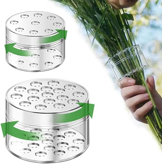Spiraalvormige Bloemenhouder voor Perfecte Vaascomposities