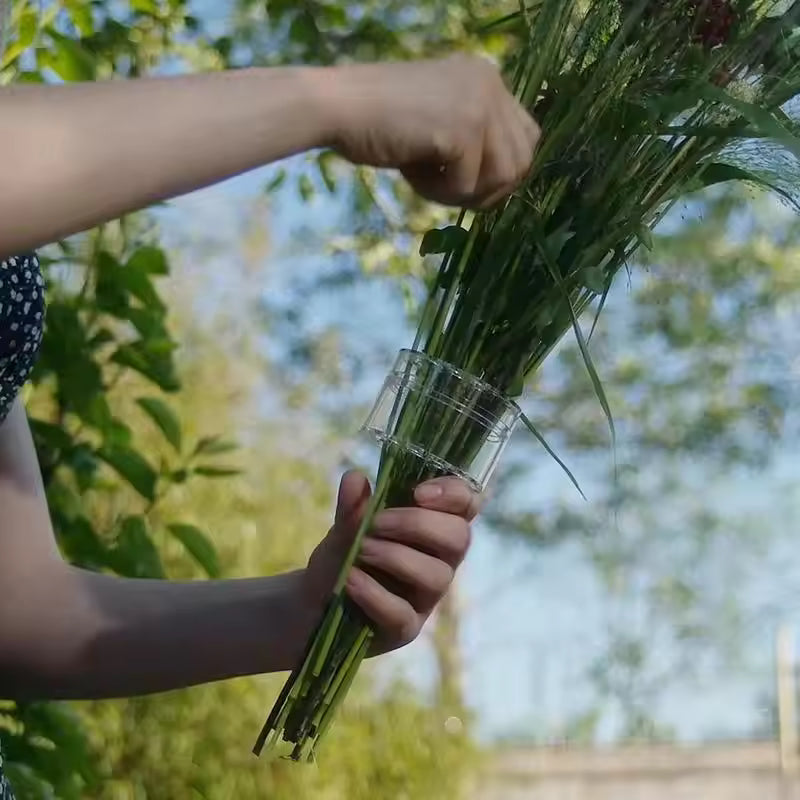 Spiraalvormige Bloemenhouder voor Perfecte Vaascomposities