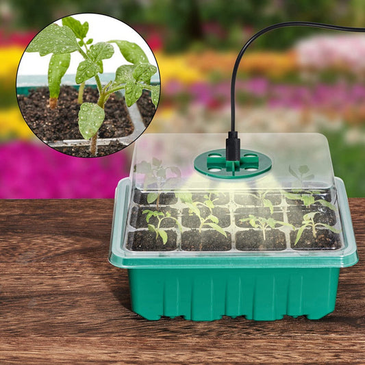 GrowPro™ Seed Starter Trays met Groeilicht