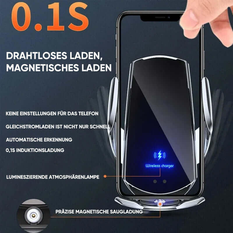 PhoneDock™ Draadloze Oplader Telefoonhouder Auto