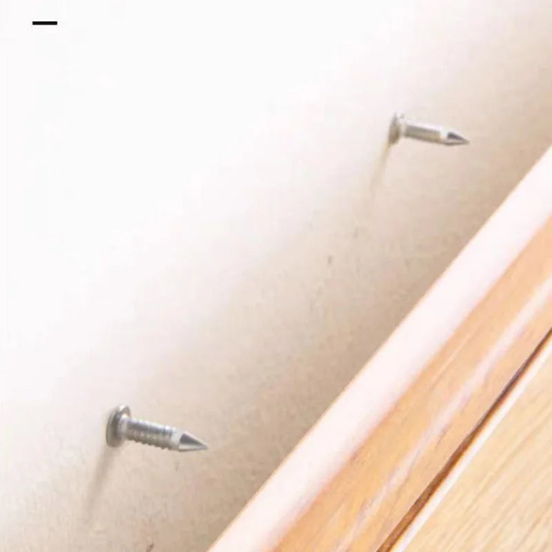 GripNail™ Tweekoppige Plintnagel Naadloze Nagel (50 Stuks)