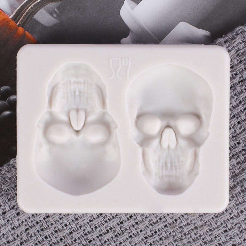 1+1 Gratis | SkullMold™ 3D Schedel Taartvorm