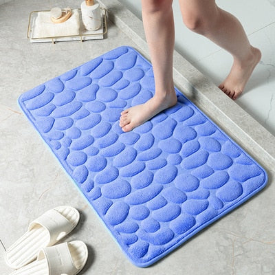 BathMat™ Badmat in Reliëf met Keien