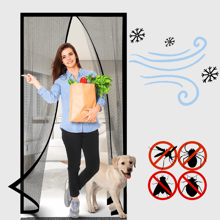 MagneticScreen™ Insectenwerende Deurhorren