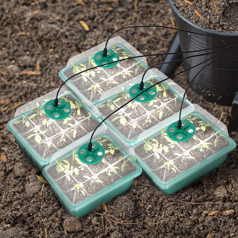 50% korting | GrowPro™ Seed Starter Trays met Groeilicht