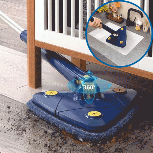 Moppy™️ | Selbstwischender 360 Dreiecksmop ( Kostenloses Extra-Pad ) - Lozenza