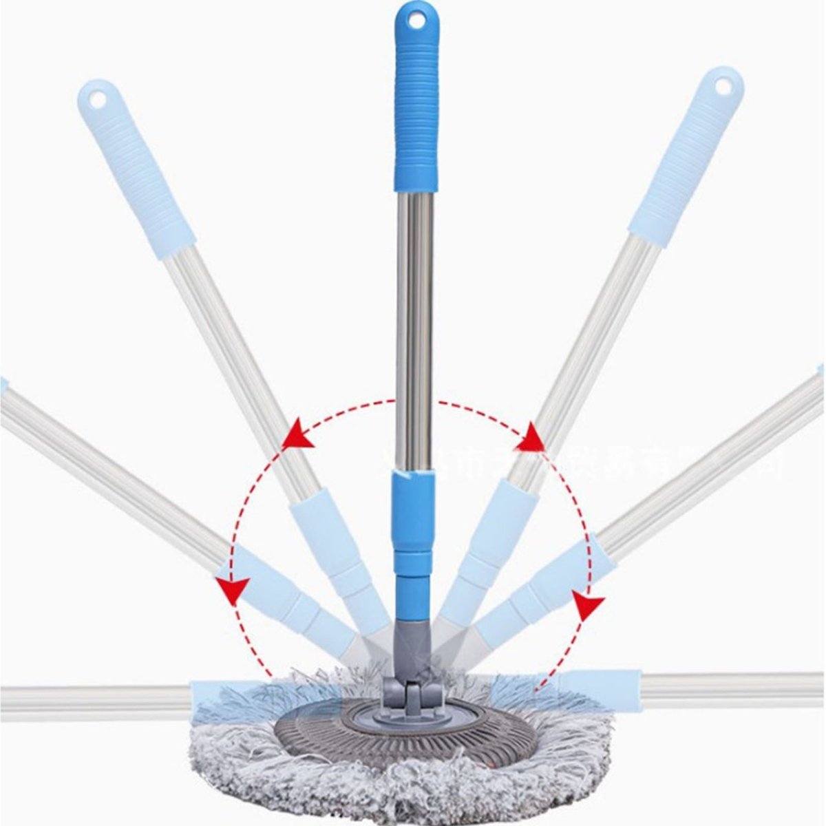 Sanize™️ 360-Grad drehbarer, verstellbarer Reinigungsmopp - Lozenza