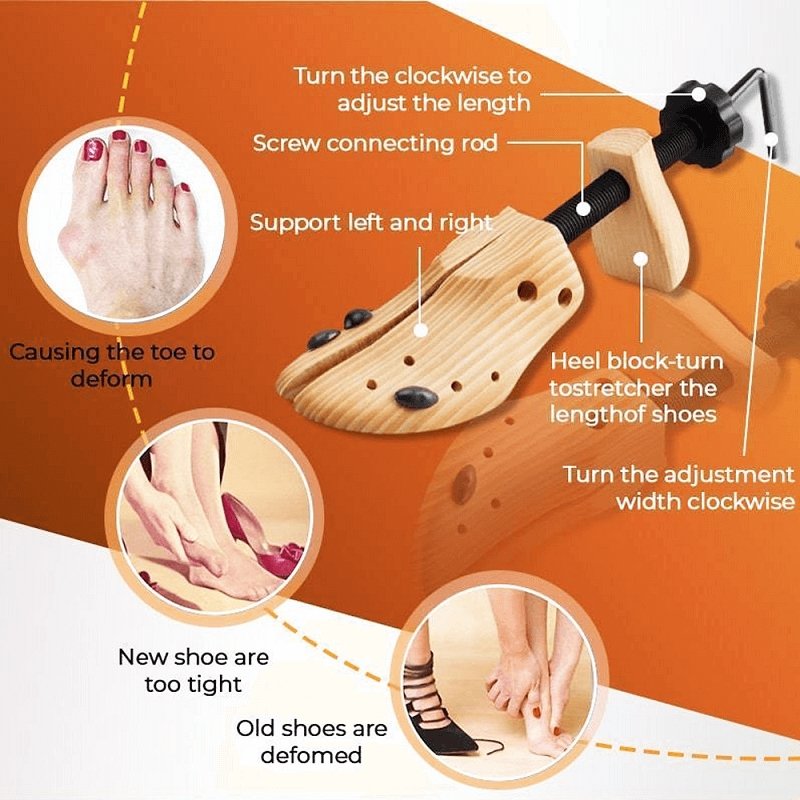 Shoe Stretcher™️ | Holz-Schuhspanner - Lozenza